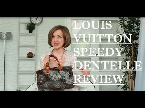 Louis Vuitton Speedy 30 Dentelle Review (Bagaholic 002)